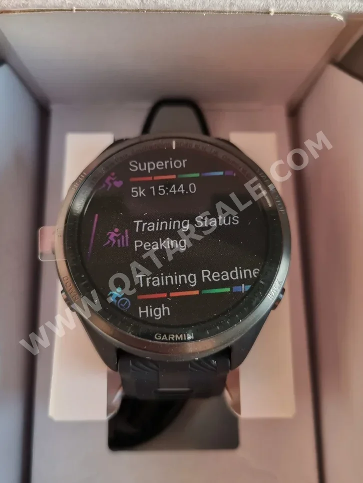 Smart Watches - Garmin  - Android And iOS Compatible  - Black