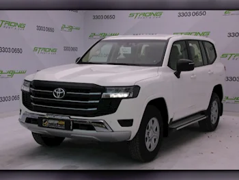 Toyota  Land Cruiser  GX  2024  Automatic  18,000 Km  6 Cylinder  Four Wheel Drive (4WD)  SUV  White  With Warranty
