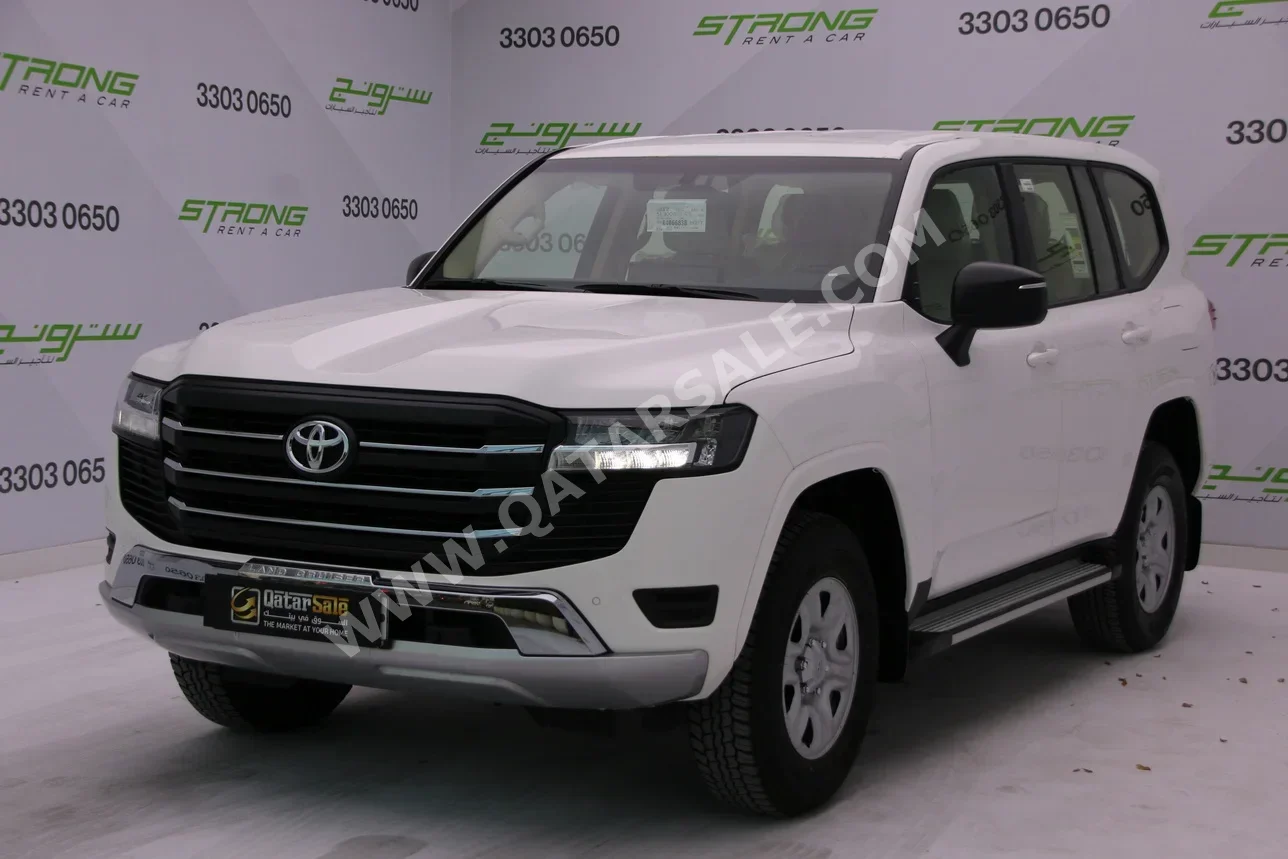 Toyota  Land Cruiser  GX  2024  Automatic  18,000 Km  6 Cylinder  Four Wheel Drive (4WD)  SUV  White  With Warranty