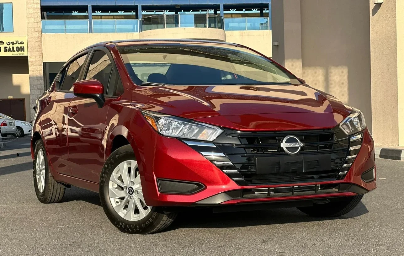 Nissan  Sunny  4 Cylinder  Sedan  Red  2024