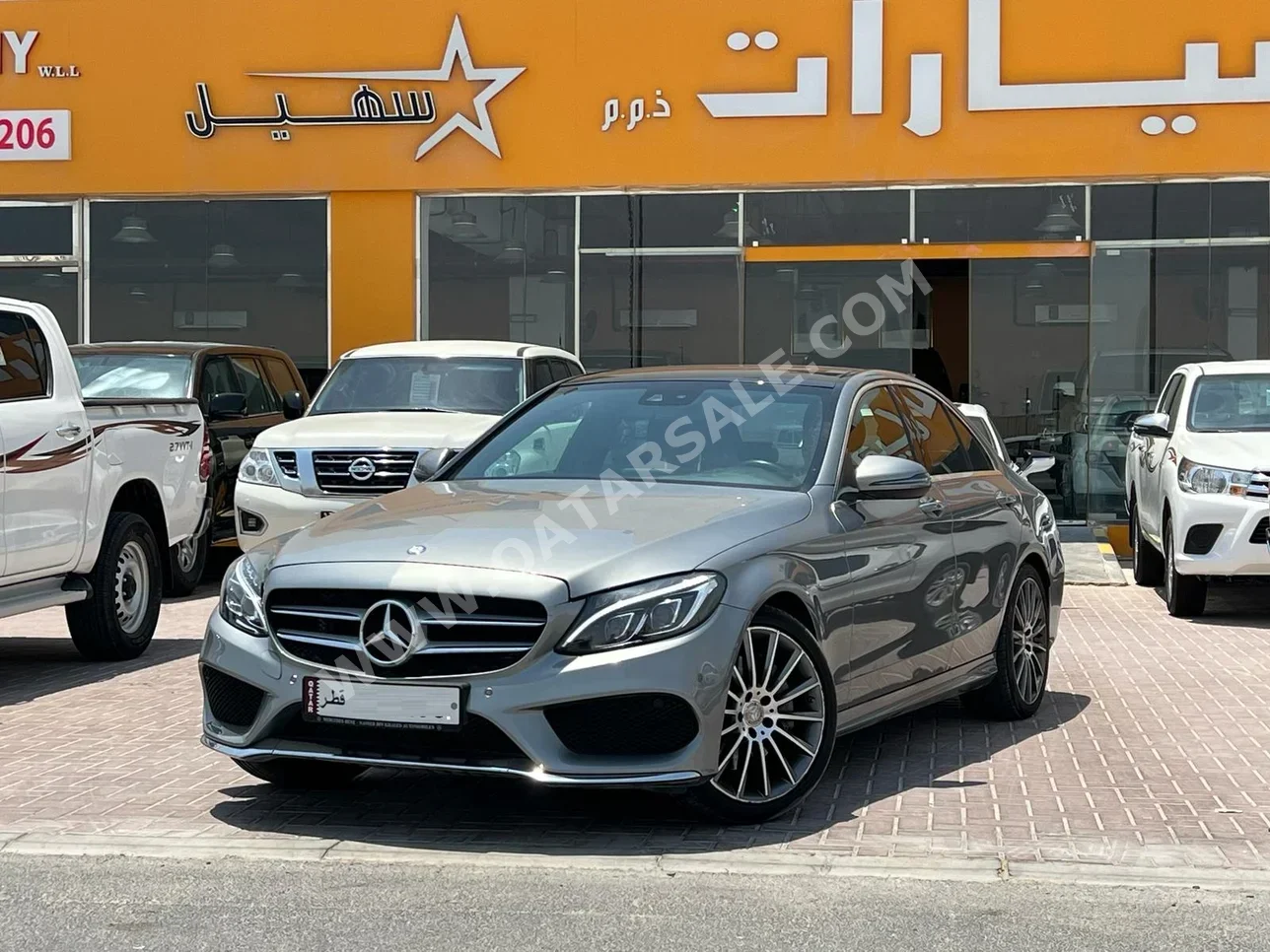 Mercedes-Benz  C-Class  250  2016  Automatic  130,000 Km  4 Cylinder  Rear Wheel Drive (RWD)  Sedan  Gray