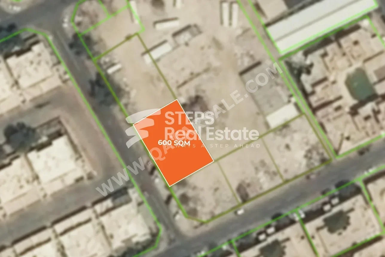 Lands For Sale in Doha  - Old Airport  -Area Size 600 Square Meter