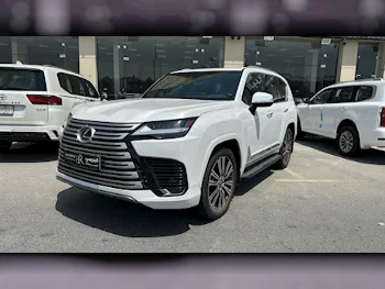  Lexus  LX  600 Luxury  2023  Automatic  16,000 Km  6 Cylinder  Four Wheel Drive (4WD)  SUV  White  With Warranty