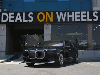 BMW  7-Series  735 i  2023  Automatic  20,000 Km  6 Cylinder  Rear Wheel Drive (RWD)  Sedan  Black  With Warranty