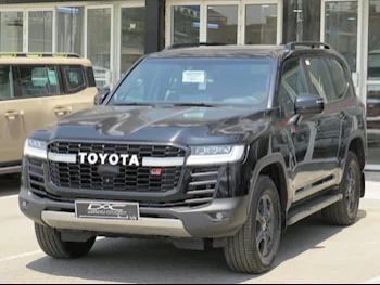 Toyota  Land Cruiser  GR Sport Twin Turbo  2023  Automatic  68,000 Km  6 Cylinder  Four Wheel Drive (4WD)  SUV  Black  With Warranty