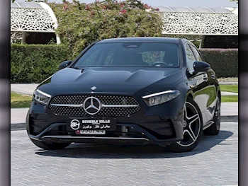 Mercedes-Benz  A-Class  200  2025  Automatic  6,700 Km  4 Cylinder  Rear Wheel Drive (RWD)  Hatchback  Black  With Warranty