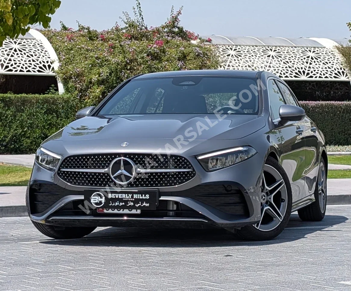 Mercedes-Benz  A-Class  200  2025  Automatic  11,200 Km  4 Cylinder  Rear Wheel Drive (RWD)  Hatchback  Gray  With Warranty