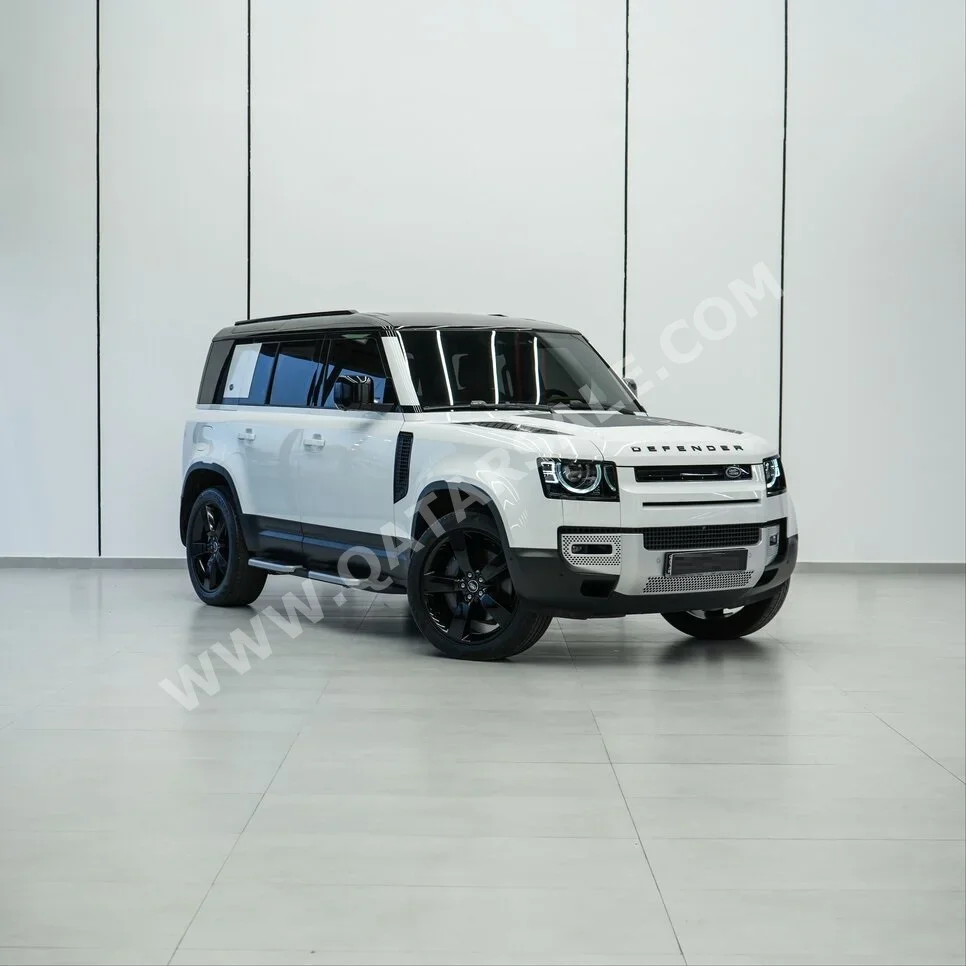 Land Rover  Defender  110 HSE  2023  Automatic  29,195 Km  6 Cylinder  Four Wheel Drive (4WD)  SUV  White  With Warranty