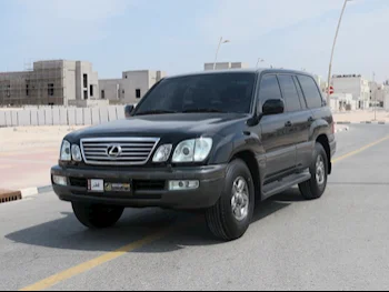 Lexus  LX  470  2003  Automatic  113,000 Km  8 Cylinder  Four Wheel Drive (4WD)  SUV  Black