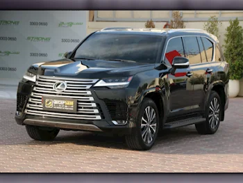 Lexus  LX  600 Luxury  2024  Automatic  21,000 Km  6 Cylinder  Four Wheel Drive (4WD)  SUV  Black  With Warranty