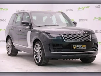Land Rover  Range Rover  Vogue  2019  Automatic  157,000 Km  8 Cylinder  Four Wheel Drive (4WD)  SUV  Black  With Warranty