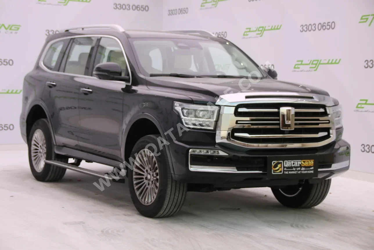  GWM  Tank  500  2025  Automatic  0 Km  6 Cylinder  Four Wheel Drive (4WD)  SUV  Black  With Warranty