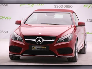  Mercedes-Benz  E-Class  400  2015  Automatic  101,000 Km  6 Cylinder  Rear Wheel Drive (RWD)  Convertible  Red  With Warranty