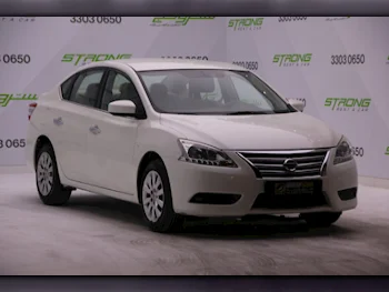 Nissan  Sentra  2018  Automatic  54,000 Km  4 Cylinder  Front Wheel Drive (FWD)  Sedan  White