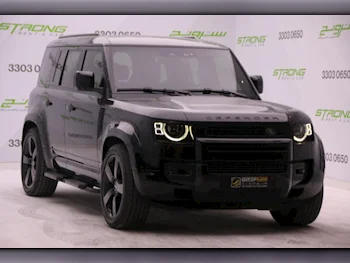 Land Rover  Defender  110 HSE  2024  Automatic  46,500 Km  6 Cylinder  Four Wheel Drive (4WD)  SUV  Black  With Warranty
