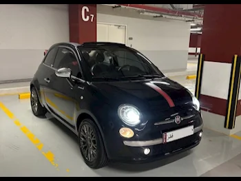 Fiat  C 500  Sport  2014  Automatic  58,000 Km  4 Cylinder  Front Wheel Drive (FWD)  Convertible  Black and Red  With Warranty