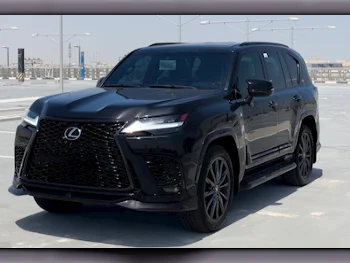 Lexus  LX  600 F Sport  2022  Automatic  77,000 Km  6 Cylinder  Four Wheel Drive (4WD)  SUV  Black