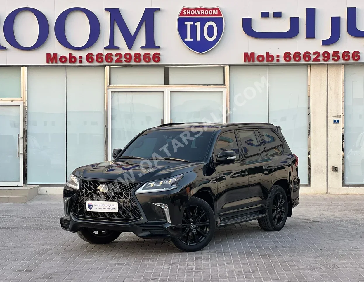 Lexus  LX  570 S  2018  Automatic  210,000 Km  8 Cylinder  Four Wheel Drive (4WD)  SUV  Black