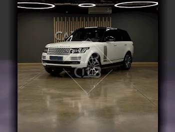 Land Rover  Range Rover  Vogue SE Super charged  2016  Automatic  57,000 Km  8 Cylinder  Four Wheel Drive (4WD)  SUV  White