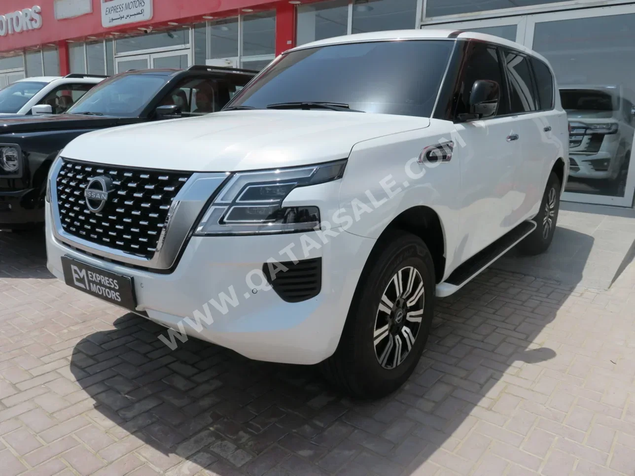 Nissan  Patrol  XE  2023  Automatic  49,000 Km  6 Cylinder  Four Wheel Drive (4WD)  SUV  White  With Warranty