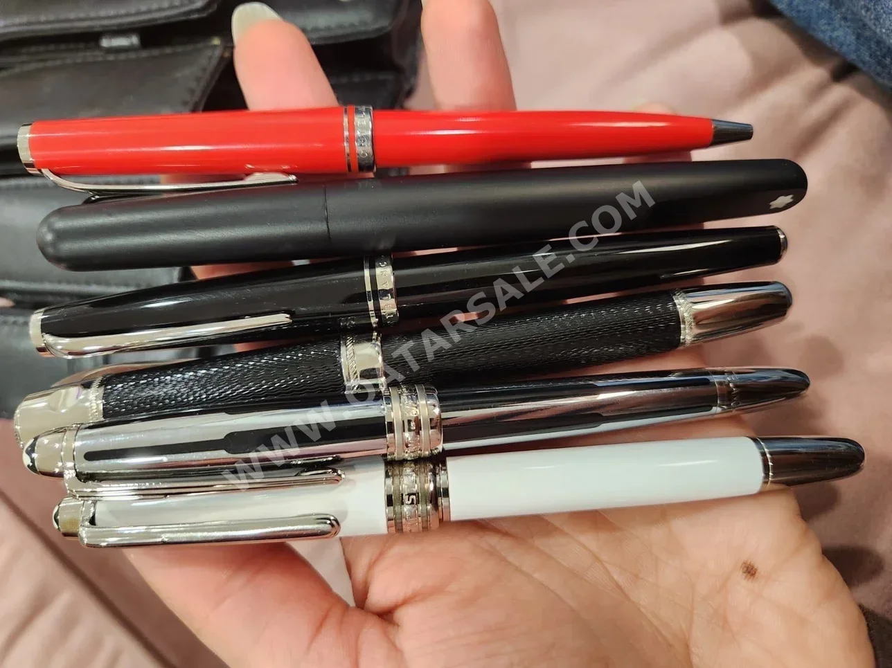 MONTBLANC  Black and Red  Ballpoint Pen