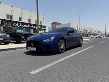 Maserati  Ghibli  2016  Automatic  70,000 Km  6 Cylinder  Rear Wheel Drive (RWD)  Sedan  Blue