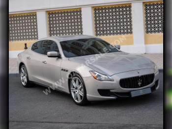 Maserati  Quattroporte  GTS  2016  Automatic  110,000 Km  8 Cylinder  Rear Wheel Drive (RWD)  Sedan  Silver