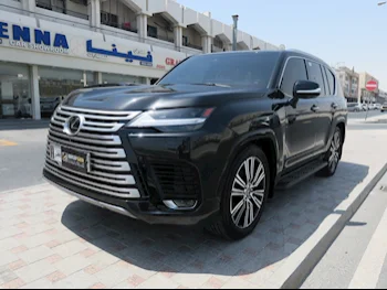 Lexus  LX  600 Luxury  2024  Automatic  0 Km  6 Cylinder  Four Wheel Drive (4WD)  SUV  Black  With Warranty
