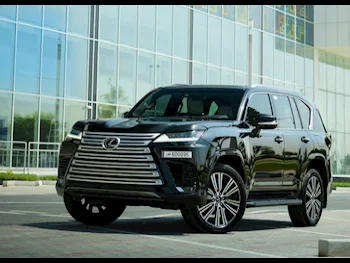 Lexus  LX  600 Luxury  2022  Automatic  102,000 Km  6 Cylinder  Four Wheel Drive (4WD)  SUV  Black