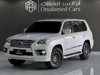 Lexus  LX  570  2009  Automatic  495,000 Km  8 Cylinder  Four Wheel Drive (4WD)  SUV  White