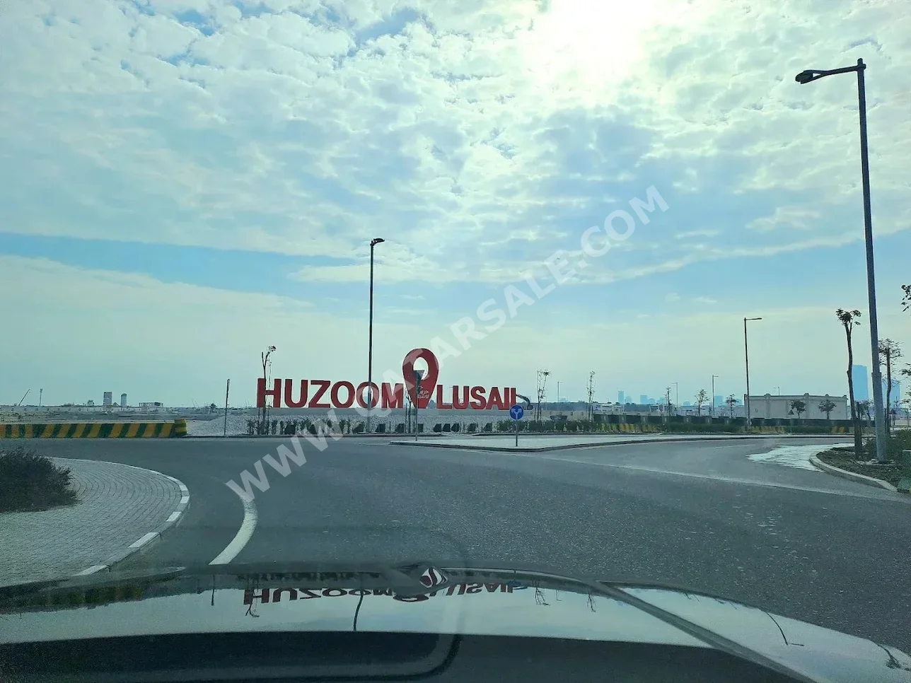 Lands For Sale in Lusail  - North Residential Villa  -Area Size 1,110 Square Meter