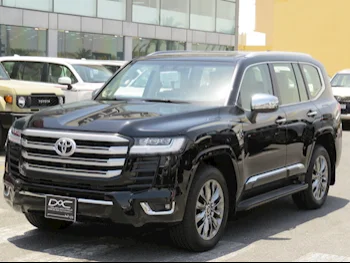 Toyota  Land Cruiser  VX Twin Turbo  2025  Automatic  9,000 Km  6 Cylinder  Four Wheel Drive (4WD)  SUV  Black  With Warranty