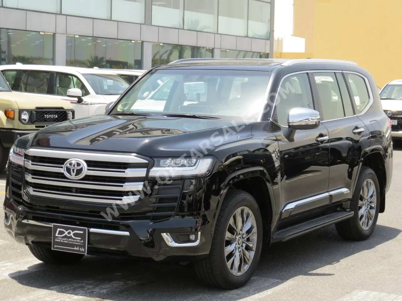 Toyota  Land Cruiser  VX Twin Turbo  2025  Automatic  9,000 Km  6 Cylinder  Four Wheel Drive (4WD)  SUV  Black  With Warranty