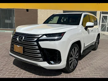 Lexus  LX  600 Luxury  2024  Automatic  0 Km  6 Cylinder  Four Wheel Drive (4WD)  SUV  White  With Warranty