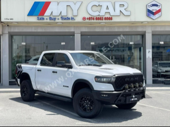 Dodge  Ram  Rebel  2025  Automatic  8,000 Km  6 Cylinder  Four Wheel Drive (4WD)  Pick Up  White  With Warranty