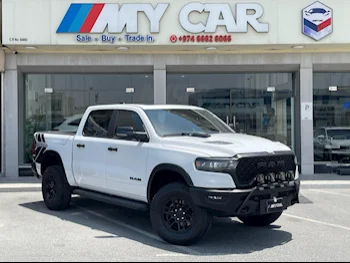 Dodge  Ram  Rebel  2025  Automatic  8,000 Km  8 Cylinder  Four Wheel Drive (4WD)  Pick Up  White  With Warranty