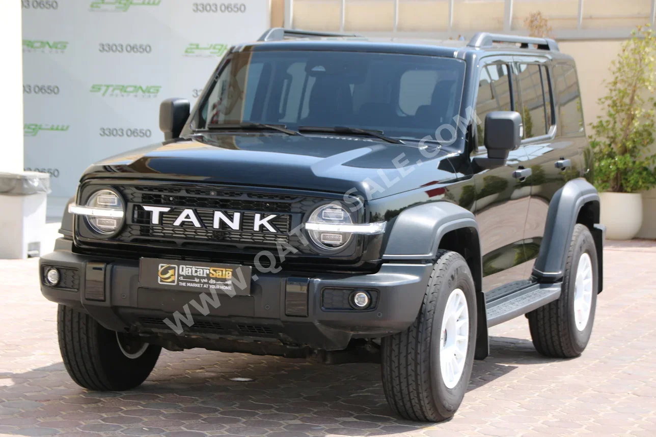  GWM  Tank  300  2025  Automatic  7,500 Km  4 Cylinder  Four Wheel Drive (4WD)  SUV  Black  With Warranty
