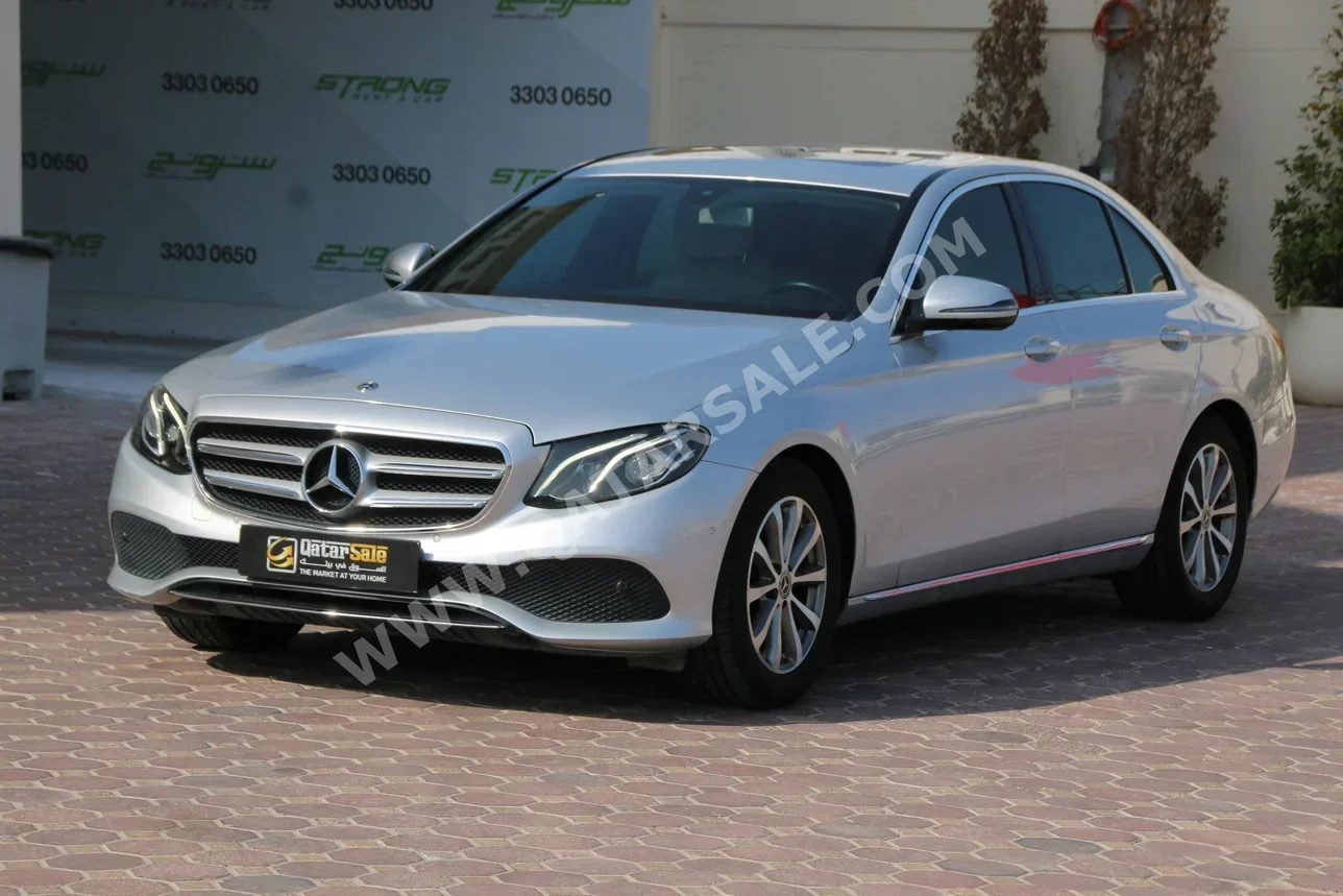 Mercedes-Benz  E-Class  200  2019  Automatic  87,000 Km  4 Cylinder  Rear Wheel Drive (RWD)  Sedan  Silver