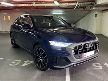 Audi  Q8  TFSI Quattro  2019  Automatic  86,800 Km  6 Cylinder  All Wheel Drive (AWD)  SUV  Blue  With Warranty