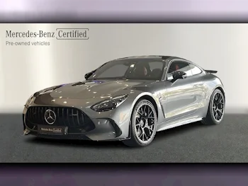 مرسيدس - بنز  جي تي  63 S AMG  2025  اوتوماتيك  3,000 كم  8 سلندر  دفع رباعي  سيدان  رمادي  تحت الضمان