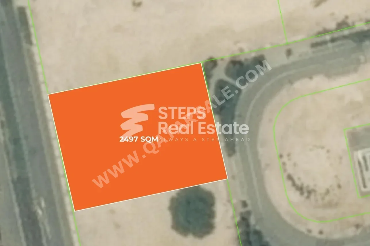 Lands For Sale in Lusail  - Fox Hills  -Area Size 2,497 Square Meter