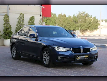 BMW  3-Series  320i  2016  Automatic  75,000 Km  4 Cylinder  Rear Wheel Drive (RWD)  Sedan  Dark Blue