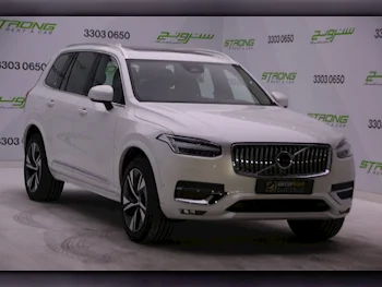 Volvo  XC  90  2024  Automatic  6,000 Km  4 Cylinder  All Wheel Drive (AWD)  SUV  White  With Warranty