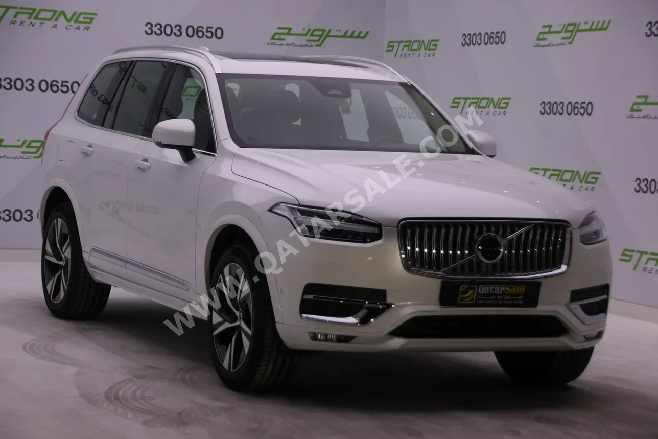 Volvo  XC  90  2024  Automatic  6,000 Km  4 Cylinder  All Wheel Drive (AWD)  SUV  White  With Warranty