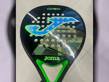 Tennis/Paddle Rackets Green - Black  For Adults  For Intermediate