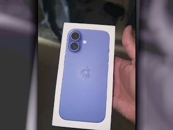 Apple  - Iphone 16  - Blue  - 128 GB  - Under Warranty