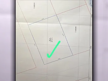 Lands For Sale in Umm Salal  -Area Size 861 Square Meter