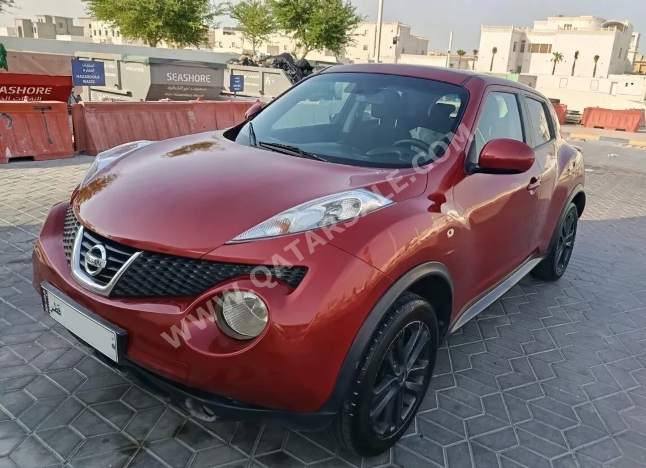 Nissan  Juke  2013  Automatic  168,974 Km  4 Cylinder  Front Wheel Drive (FWD)  SUV  Red