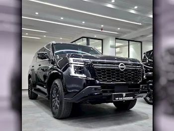 Nissan  Patrol  LE Turbo  2025  Automatic  11,000 Km  6 Cylinder  Four Wheel Drive (4WD)  SUV  Black  With Warranty