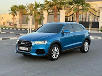 Audi  Q3  3.0 TFSI  2018  Automatic  78,000 Km  4 Cylinder  Front Wheel Drive (FWD)  SUV  Blue